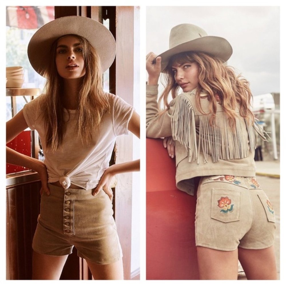 TRADE HOLD 4 taketwominus ♥️NWOT UNDERSTATED LEATHER HIGH WAIST SHORTS M